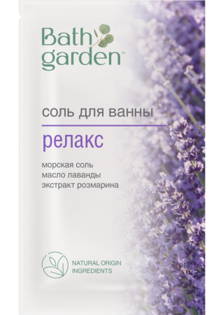 фото упаковки Bath Garden Соль для ванны Релакс