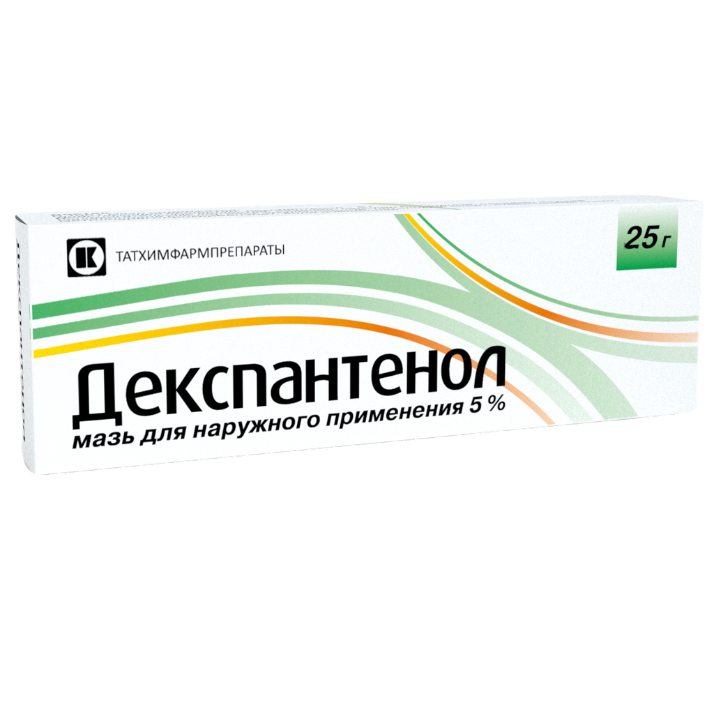 Декспантенол, 5%, мазь для наружного применения, 25 г, 1 шт. купить по цене от 87 руб в Пензе, заказать с доставкой в аптеку, инструкция по применению, отзывы, аналоги, Татхимфармпрепараты