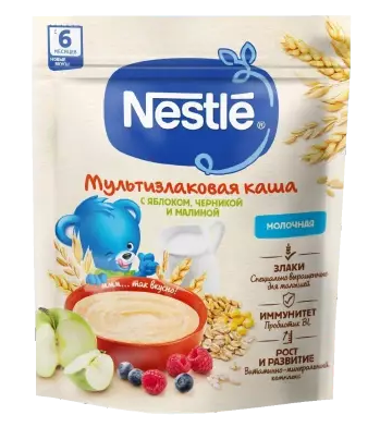 фото упаковки Nestle Каша молочная мультизлаковая