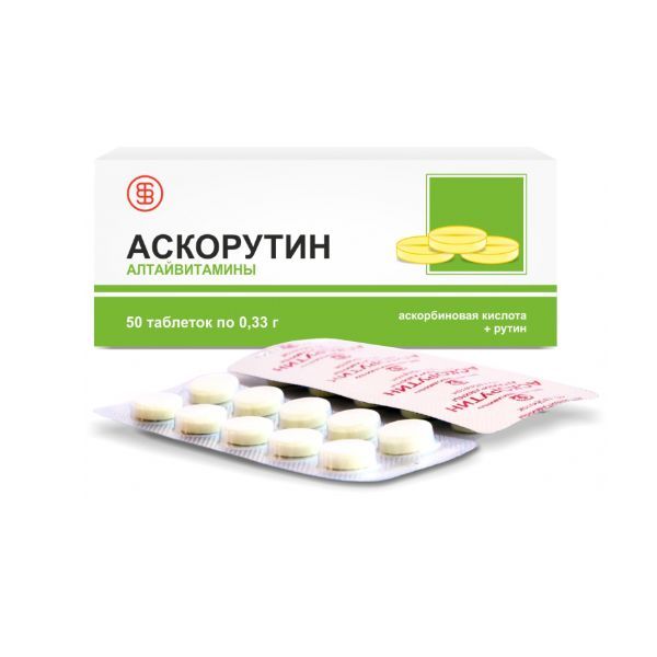 Аскорутин, 50 мг+50 мг, таблетки, 50 шт. купить по цене от 52 руб в Пензе, заказать с доставкой в аптеку, инструкция по применению, отзывы, аналоги, Алтайвитамины