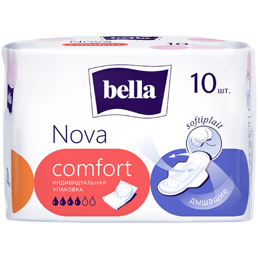 фото упаковки Bella Nova Comfort Softiplait Прокладки