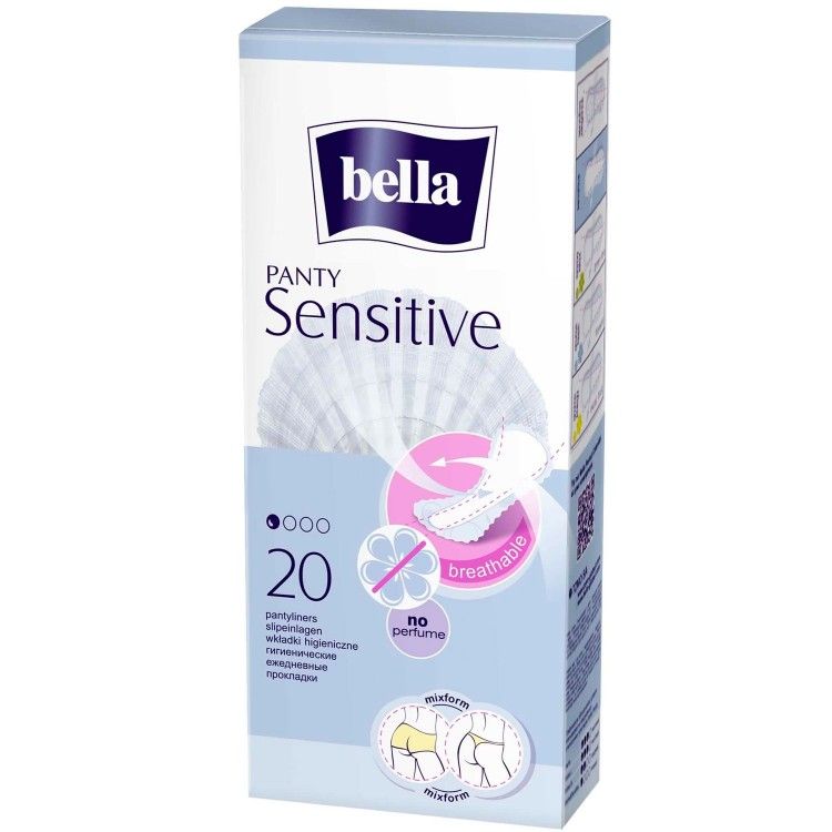 фото упаковки Bella Panty Sensitive Прокладки ежедневные