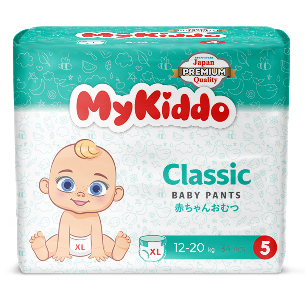 фото упаковки MyKiddo Classic Подгузники-трусики детские