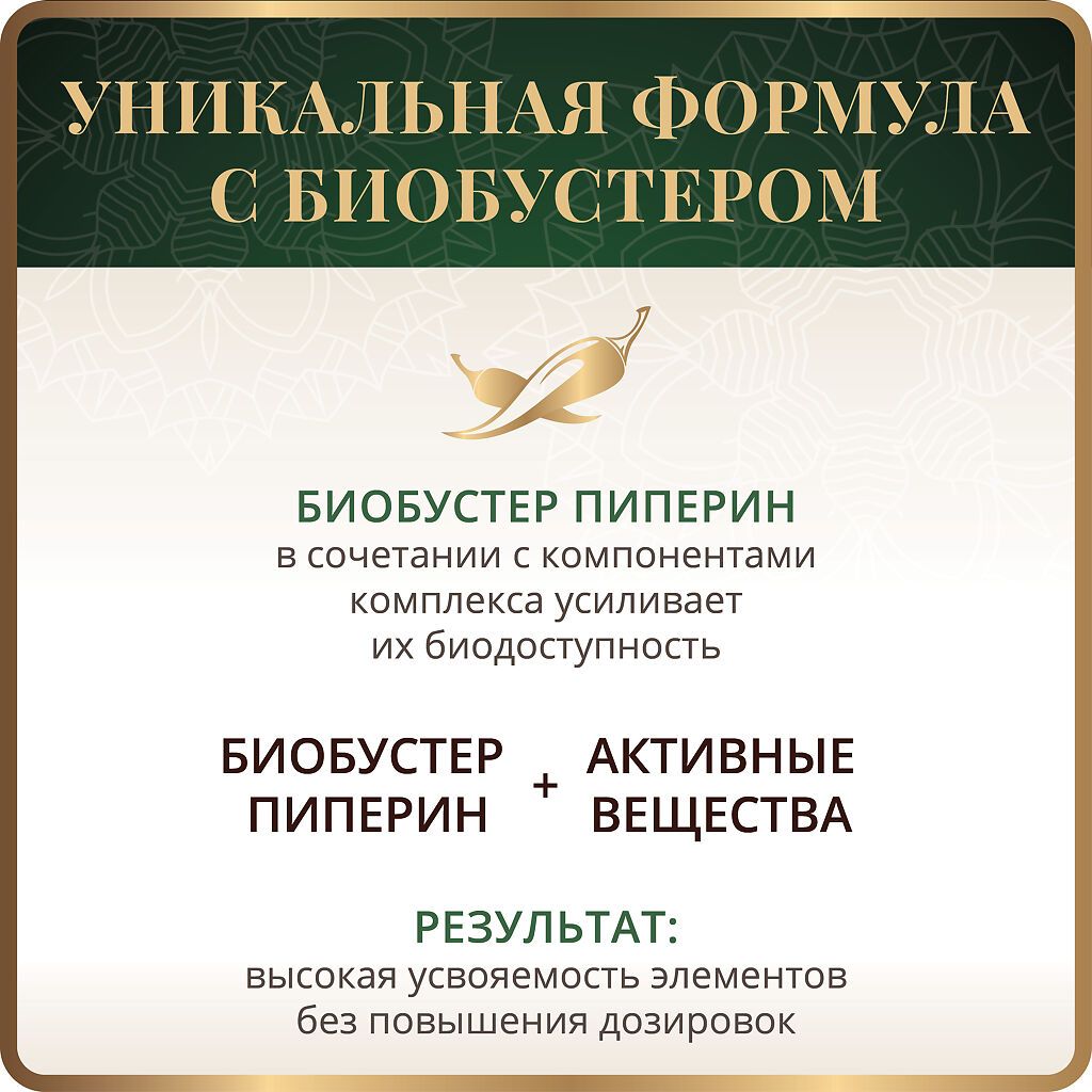 Spice Active Комплекс витаминов группы В с пиперином, капсулы, 60 шт.