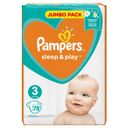 Pampers Sleep&Play Подгузники детские, р. 3, 6-10 кг, 78 шт.
