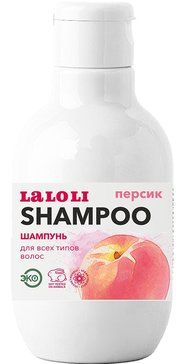 Laloli Шампунь Персик для всех типов волос, шампунь, 250 мл, 1 шт.