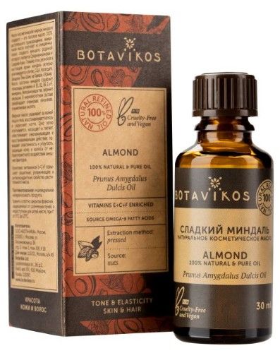 Botavikos Миндаль Сладкий масло косметическое жирное, 30 мл, 1 шт.