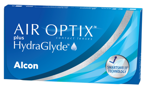 Alcon Air Optix Plus HydraGlyde Линзы контактные, BC=8.6 d=14.2, D(-3.75), 6 шт.