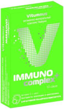 Vitumnus Immuno Комплекс для иммунитета, порошок для приема внутрь, 2 г, 10 шт.