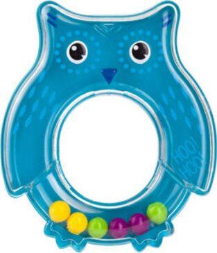 Canpol babies игрушка погремушка голубая сова, для детей с рождения, 1 шт.