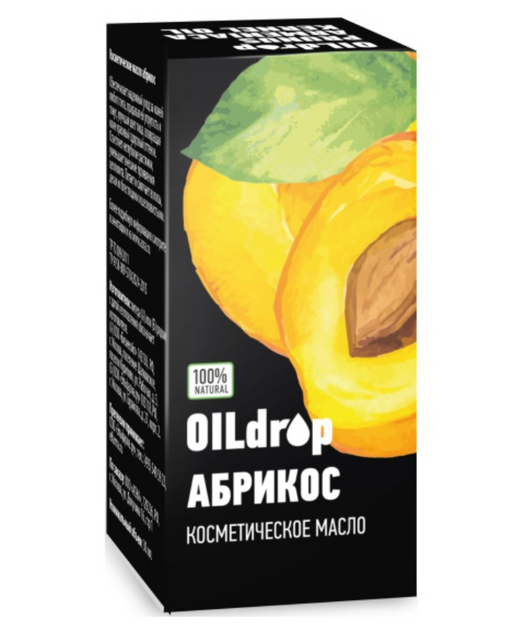 Оилдроп Масло абрикоса косметическое, масло для наружного применения, 30 мл, 1 шт.